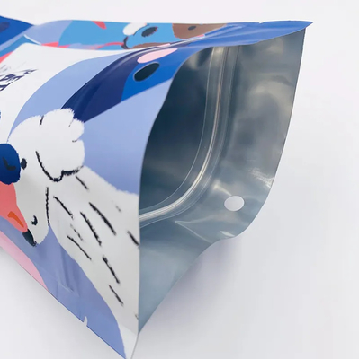 Noix personnalisées Snack Fermeture à glissière Stand Up Mylar Sacs à sacs avec fermeture à glissière Emballage alimentaire Emballage anti-odeur Carton en PE Emballage à sceau latéral
