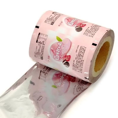Impression personnalisée de bonbons d'emballage alimentaire film stratifié aluminium film stratifié polyester/VMCPP plastique film d'emballage flexible