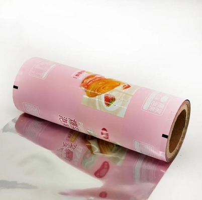 Impression personnalisée de bonbons d'emballage alimentaire film stratifié aluminium film stratifié polyester/VMCPP plastique film d'emballage flexible