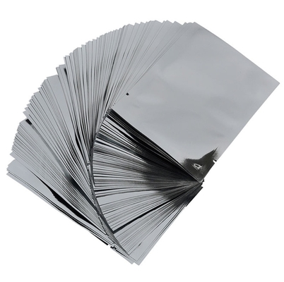 Sacs en plastique thermiquement scellés imprimés sur mesure, emballage alimentaire en papier d'aluminium stockage sous vide Sacs scellés à 3 côtés