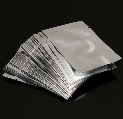 Sacs en plastique thermiquement scellés imprimés sur mesure, emballage alimentaire en papier d'aluminium stockage sous vide Sacs scellés à 3 côtés