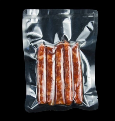 Sac à vapeur en nylon en plastique Sac d'emballage sous vide Sac d'étanchéité alimentaire Sac transparent Recyclable à la chaleur