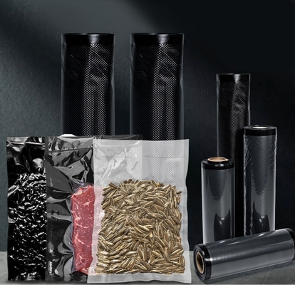 Poche d'emballage sous vide pour l'impression et la stratification personnalisée pour une haute propriété de barrière et une forte résistance aux ponctions