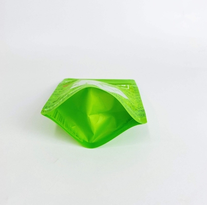 Sachet de collation alimentaire refermable vertical mat avec fenêtre transparente