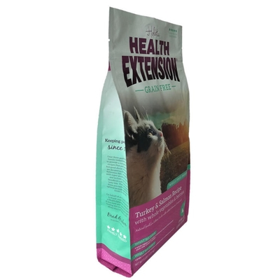 Sac d'emballage vide imprimé sur mesure avec film de polyester fermeture à glissière sac d'emballage de café vertical, équipé de vanne et de fermeture à glissière