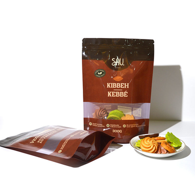 Foil d'aluminium Stand Up Poche Fermeture à glissière Fermeture à glissière Sceaux Snack Sac à nourriture bonbons Sac à glissière réutilisable