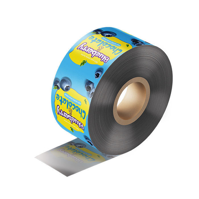 Film en rouleau pour sachet plastique biodégradable, thermoscellable, laminé, imprimé sur mesure, pour poudre, jus, bâtonnet