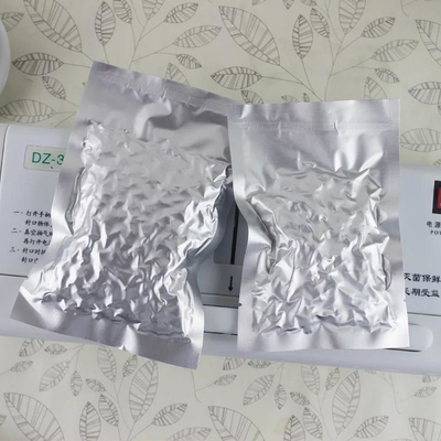 9 * 13 Sac scellé sur 3 côtés personnalisé, sac en feuille d'aluminium, sac d'emballage sous vide avec bande déchirable