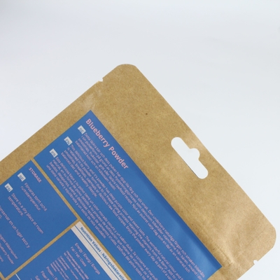 Sac vertical personnalisé avec logo en gros, sac d'emballage de qualité alimentaire, sac d'emballage en poudre refermable