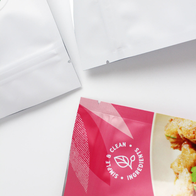Sac d'emballage alimentaire à base de film de polyester anti-odeur personnalisé, utilisé pour les produits en poudre de collation et de café