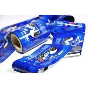 Rouleau de film plastique stratifié BOPP/VMCPP de qualité alimentaire pour sachet pour machine d'emballage