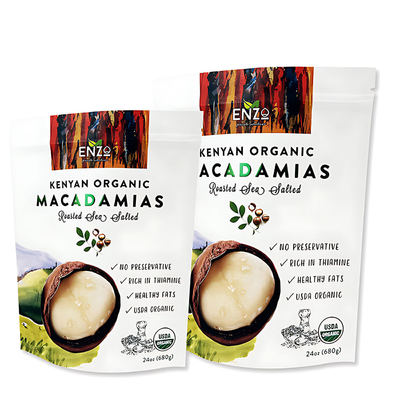 Sacs Stand-Up Premium Impression de Logo Privé Personnalisé Emballage Pochette en Aluminium Sacs Stand Up Pour Emballage Alimentaire