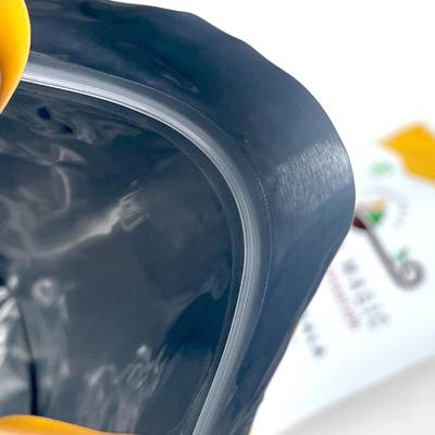 Sacoche à fermeture à glissière imprimée sur mesure pour l'emballage alimentaire pour les collations