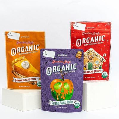 Produits d'emballage Sacoche debout/Enveloppe en feuille d'aluminium Fermeture à glissière Stockage Sacs alimentaires