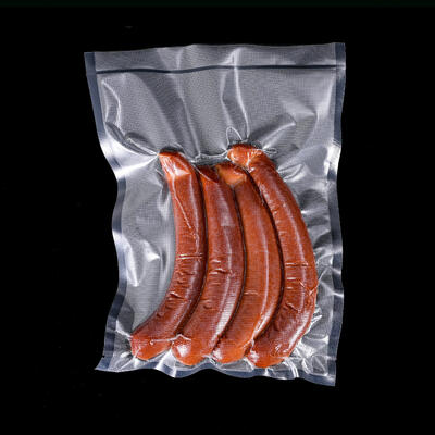 Vente directe d'usine de sacs d'emballage alimentaire en nylon scellés sur trois côtés, sacs alimentaires sous vide haute transparence, sacs en plastique PE, 100 pièces