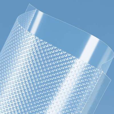 Taille personnalisée Sac d'emballage sous vide en plastique isolant l'air pour les aliments, impression rotogravure jetable prolongeant la durée de conservation