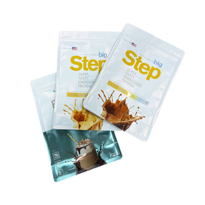 Sacoche à fermeture à glissière imprimée sur mesure pour l'emballage alimentaire pour les collations