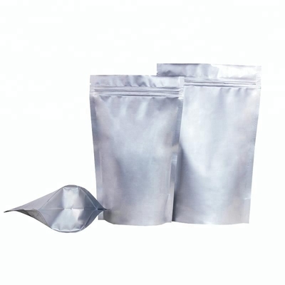 De catégorie comestible de Doypack de papier d'aluminium de support poches réutilisables avec la tirette