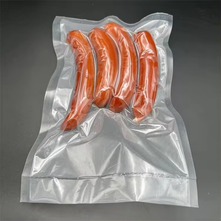 Sac à vide transparent biodégradable sur mesure pour les aliments frais Sac à vide pour les aliments frais