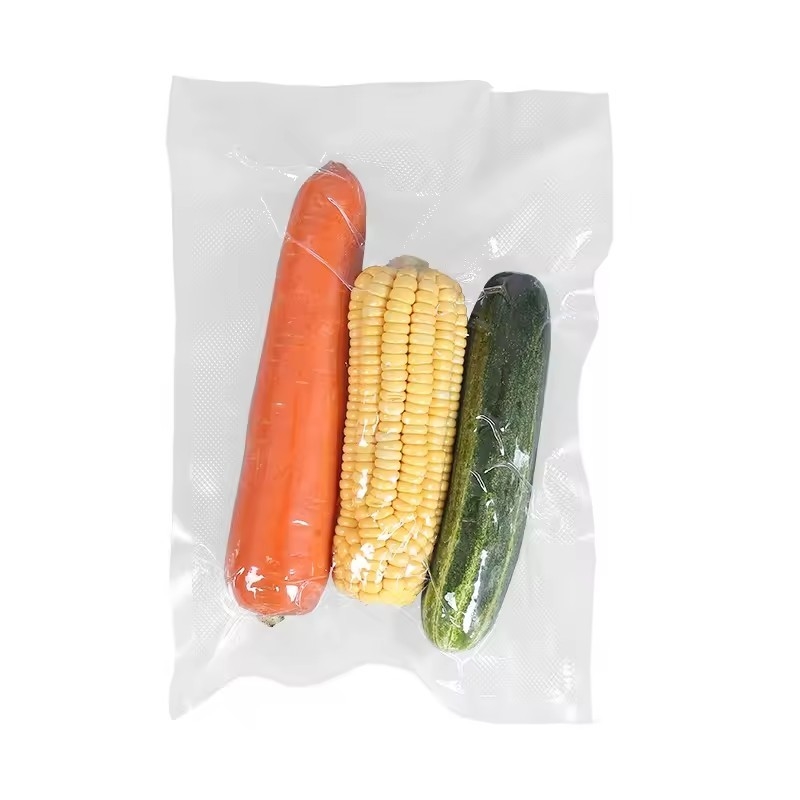 YC Vente en gros de films à vide à emporte-pièce à base de compostage légumes sacs de rangement alimentaire sacs à vide à étanchéité