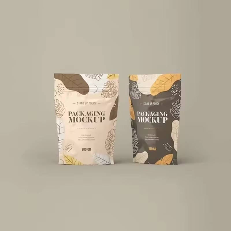 Emballage de qualité alimentaire ré-fermé Sac à dos à fermeture à glissière avec soupape à fermeture à glissière Sac à café