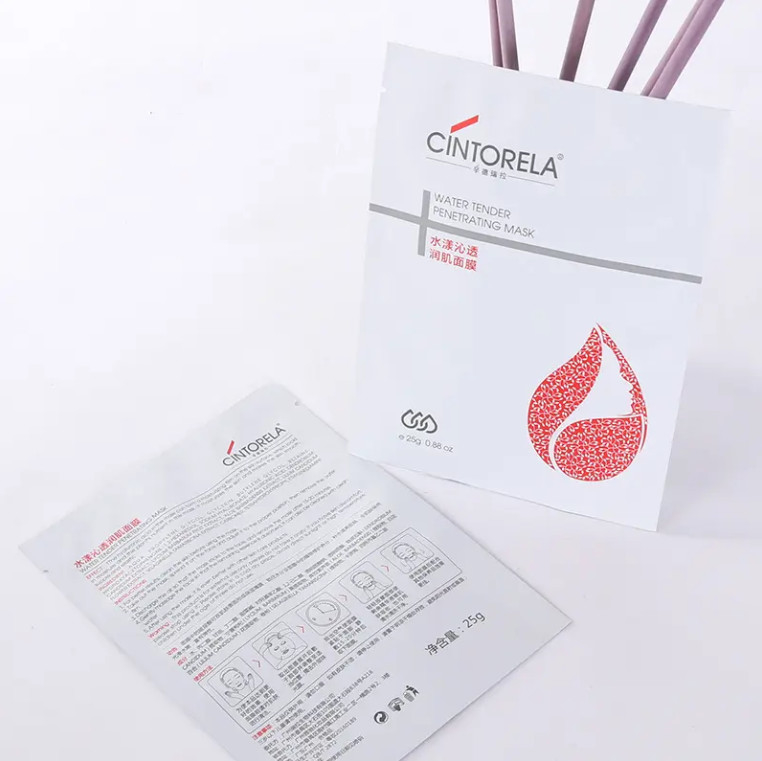 Mini sac à thé Petite poche à trois côtés Emballage en feuille d'aluminium à sceau Mylar Sac plat Sachet pour le thé café