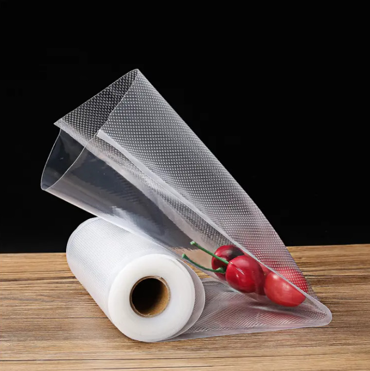 Réducteur d'aliments congélateur à vide sac de rangement rouleau pour sacs étanches rouleaux pour viande légumes conservant la fraîcheur
