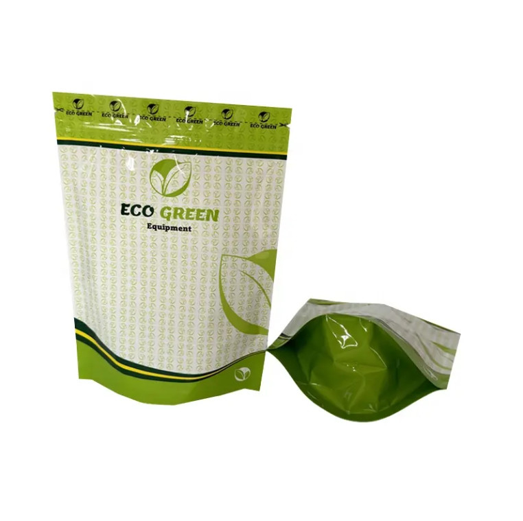 Emballage de graines de chia imprimé sur mesure Mylar Ziplock Sac Fertilisant debout Emballage en aluminium