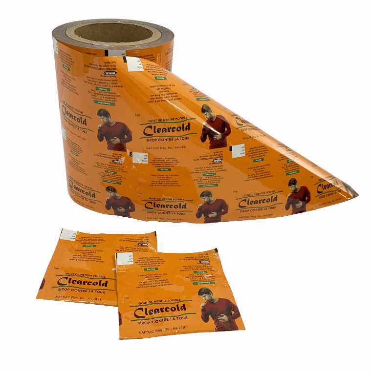 Ruloir de film d'impression composite ou rouleau d'emballage en sachets pharmaceutiques