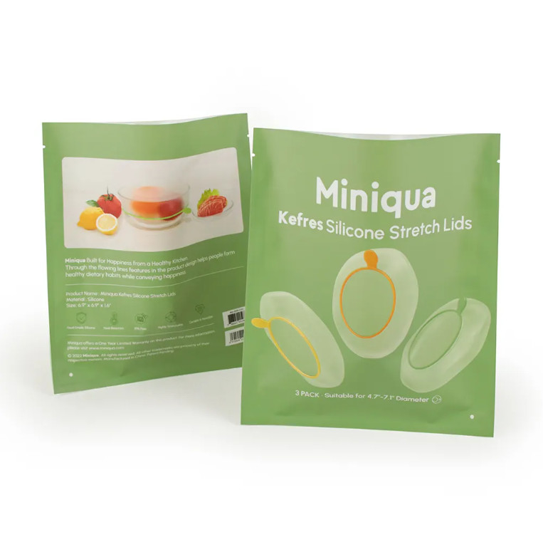 3 Sacs Mylar sans fermeture à glissière Sacs étanches à la chaleur pour les petits accessoires