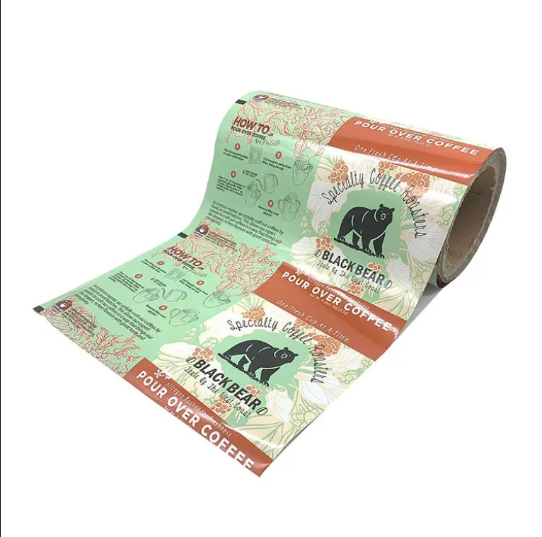 Emballage automatique Film plastique biodégradable Chips Film en rouleau Sachet Film plastique pour collation