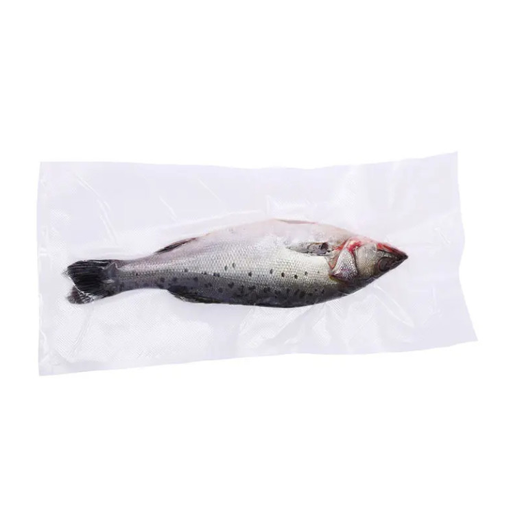Prix de l'usine Sacs à vide individuels en plastique en relief clair et noir pour aliments