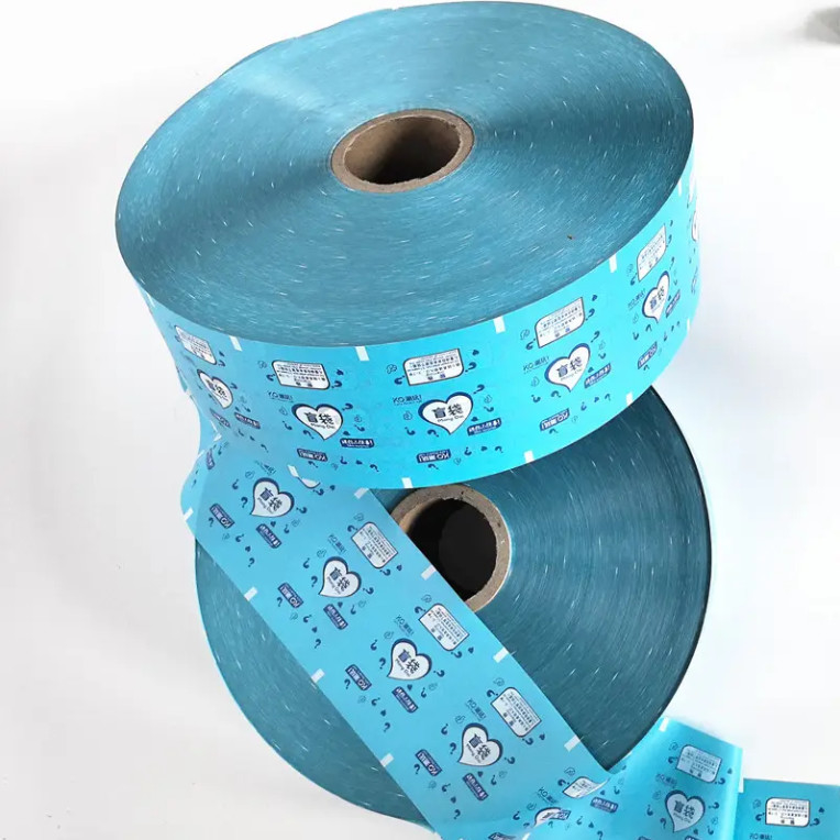 Emballage alimentaire sur mesure imprimé sur chaleur PET BOPP film en rouleau plastique bonbons et chocolat, film en aluminium avec commandes