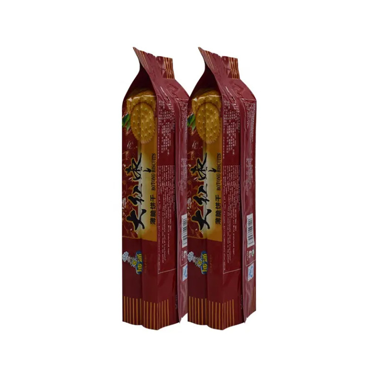Sacs d'emballage de biscuits en plastique imprimé sur mesure