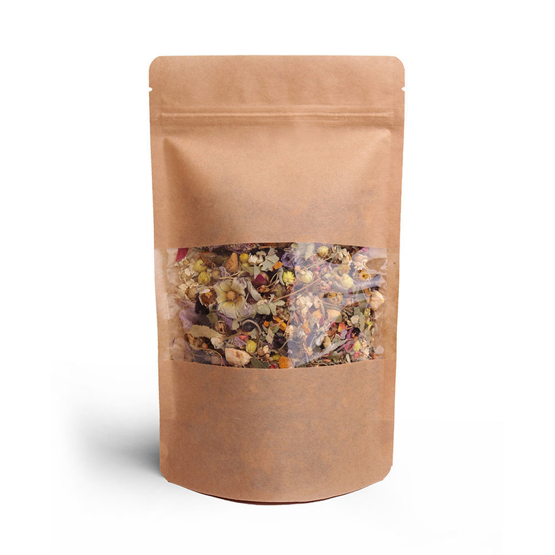 Sachets d'emballage stand-up à fermeture éclair imprimés sur mesure pour fruits confits, aliments pour animaux de compagnie, produits ménagers