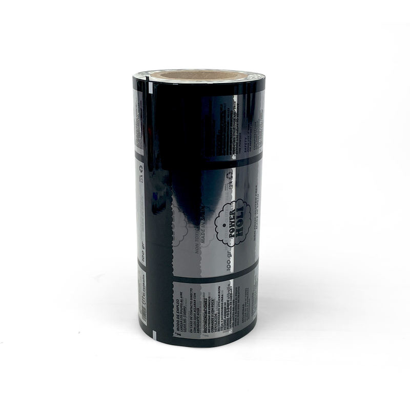 Emballage alimentaire composite doux et résistant à l'humidité Film en rouleau plastique pour bonbons Snack Cookie Emballage flexible Sachet Film Roll