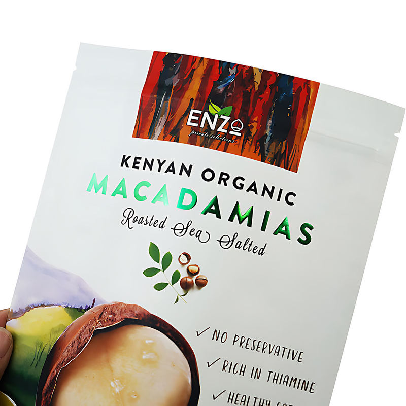 Sacs Stand-Up Premium Impression de Logo Privé Personnalisé Emballage Pochette en Aluminium Sacs Stand Up Pour Emballage Alimentaire