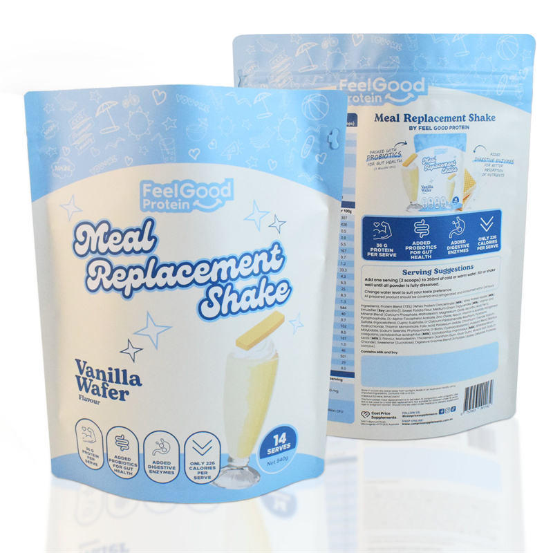 Usine de sachets stand-up en feuille d'aluminium thermoscellable personnalisés en gros pour l'emballage de café et de thé, sans danger pour les aliments